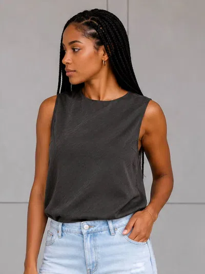 Mulla Full Transparency Blouse In Black
