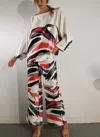 Mulla Paint Me Pretty Pant In Multi Color