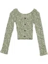 Muller Of Yoshiokubo Bubble Top In Green