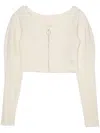 Muller Of Yoshiokubo Cropped Top In Neutrals