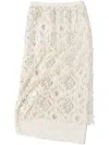 Muller Of Yoshiokubo Embroidery Midi Skirt In Neutrals
