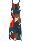 Muller Of Yoshiokubo Midikleid Mit Geometrischem Print