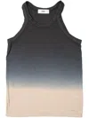 Muller Of Yoshiokubo Gradient Tank Top In Black