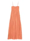 Muller Of Yoshiokubo Pleated Midi Dress