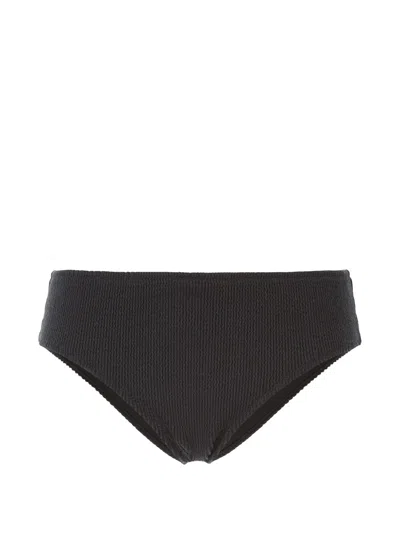 Muller Of Yoshiokubo Sahara Rib Bikini Bottoms In Black