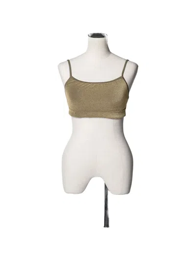 Muller Of Yoshiokubo Terra Bikini Top In Gold