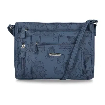 Multi Sac East West Summerville Crossbody Bag In Blue