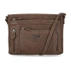Multi Sac East West Summerville Crossbody Bag In Brown