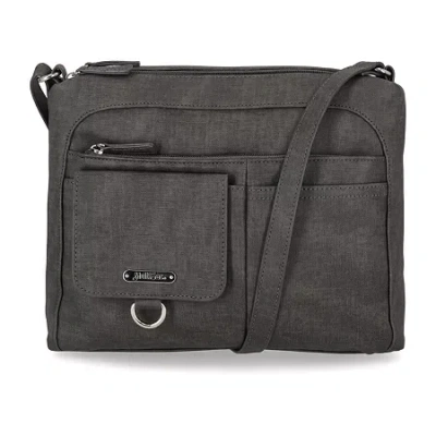 Multi Sac Naples Mid Crossbody Bag In Black