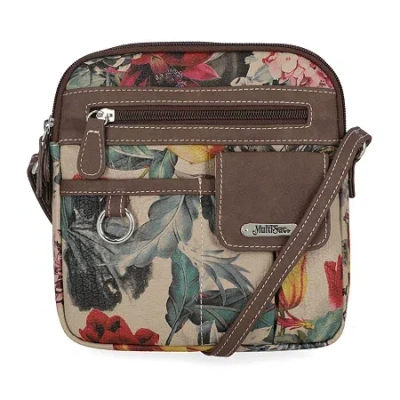 Multi Sac North/south Zip Around Crossbody Bag In Sand