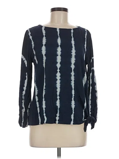 Pre-owned Multiples 3/4 Sleeve T-shirt In Blue