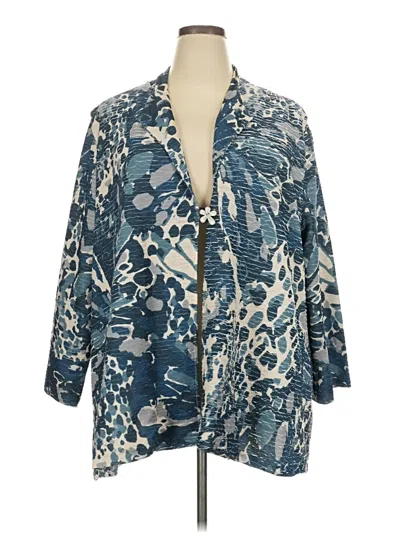 Pre-owned Multiples Blazer Jacket In Blue
