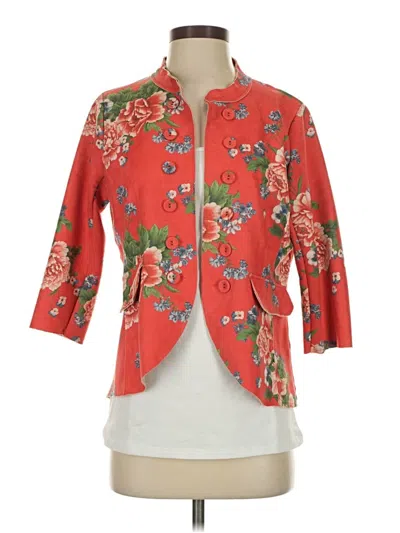 Pre-owned Multiples Blazer Jacket In Red