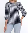 Multiples Bring Me Home Top In White In Black