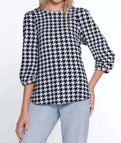 Multiples Bring Me Home Top In White In Black