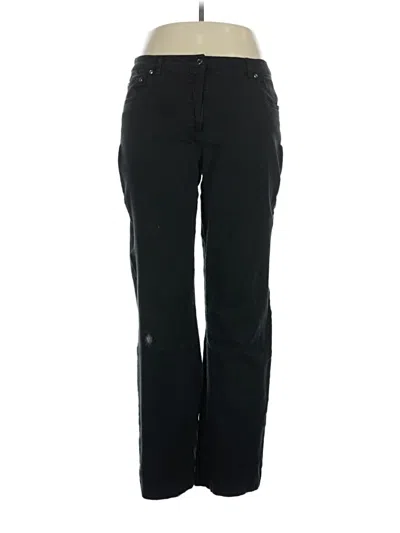 Pre-owned Multiples Casual Pants In Black