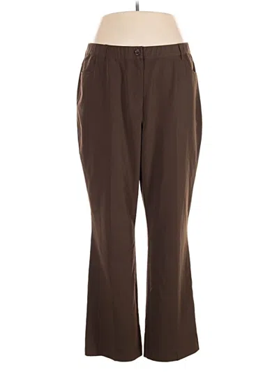 Pre-owned Multiples Casual Pants In Brown