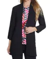 Multiples Cifron Set In Kimono Cardigan In Black In Black