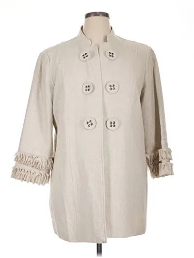 Pre-owned Multiples Coat In White