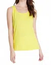 Multiples Watch It Fall Scoop Tank In Maize In Yellow