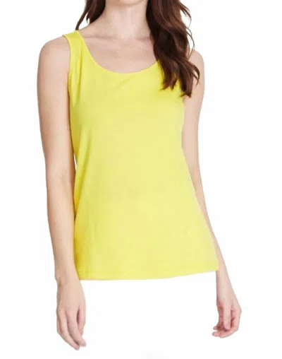 MULTIPLES DOUBLE SCOOP NECK TANK TOP IN SUN