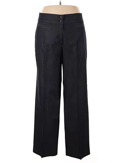 Pre-owned Multiples Dress Pants In Black