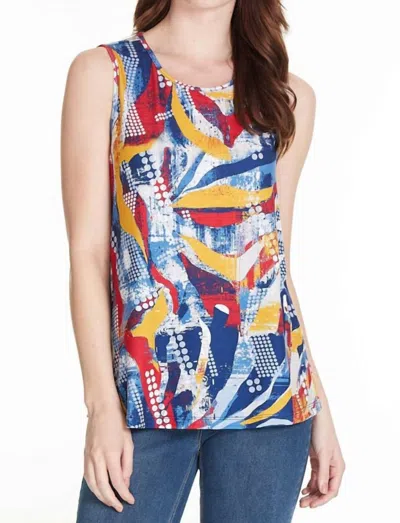 Multiples Hold My Hand Tank Top In Multi