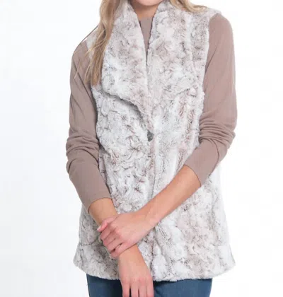 Multiples It Is You Vest In Gray