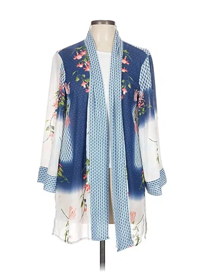 Pre-owned Multiples Kimono In Blue