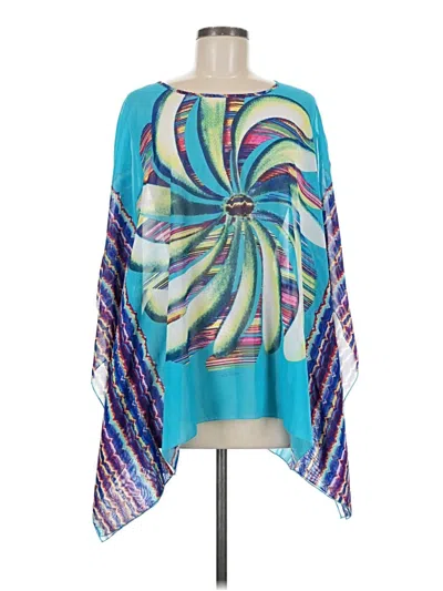 Pre-owned Multiples Kimono In Blue