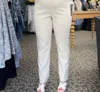 Multiples Pull-on Ankle Pants In Winter White In White