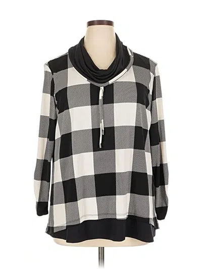 Pre-owned Multiples Pullover Sweater In Black