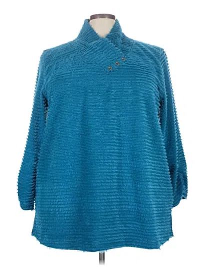 Pre-owned Multiples Pullover Sweater In Blue