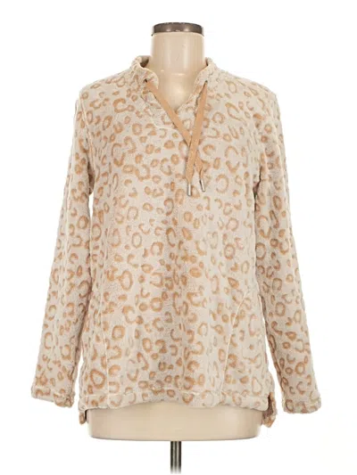 Pre-owned Multiples Pullover Sweater In Tan