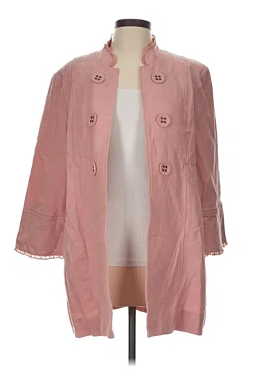 Pre-owned Multiples Raincoat In Pink