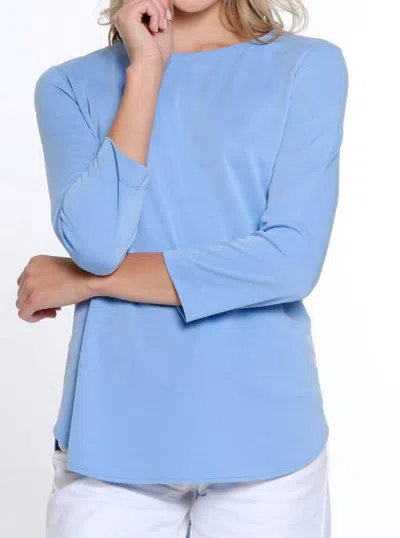 Multiples Sally Top In Blue