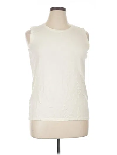 Pre-owned Multiples Sleeveless T-shirt In Ivory