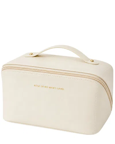 Multitasky Deluxe Travel Cosmetics Organizer Bag In White