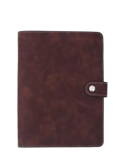 Multitasky Organizational Notebook/journal In Brown