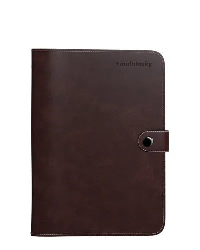Multitasky Organizational Notebook/journal In Brown