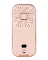 Multitasky Phonepal 3-in-1 Pink Cooling Fan/power Bank/phone Stand