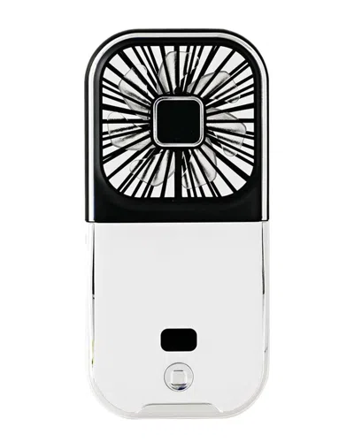 Multitasky Phonepal 3-in-1 Black Cooling Fan/power Bank/phone Stand In Transparent