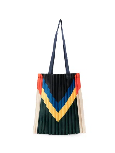 Multitudes Bags Rei Pleated Shoulder Bag In Green