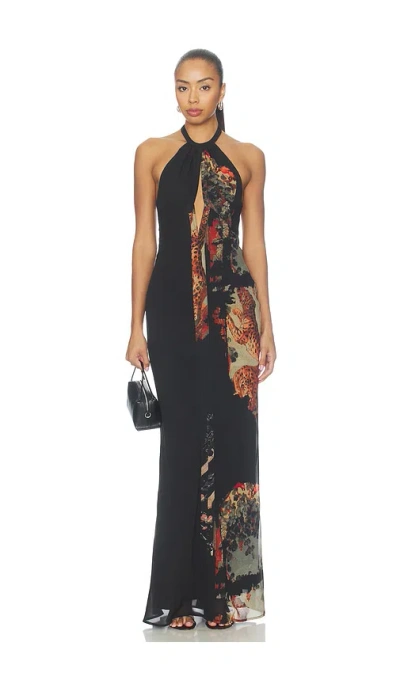 Muma World Bastet Aya Dress In Black