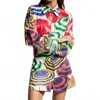 Muma World Riviera Shirt Dress In Multi