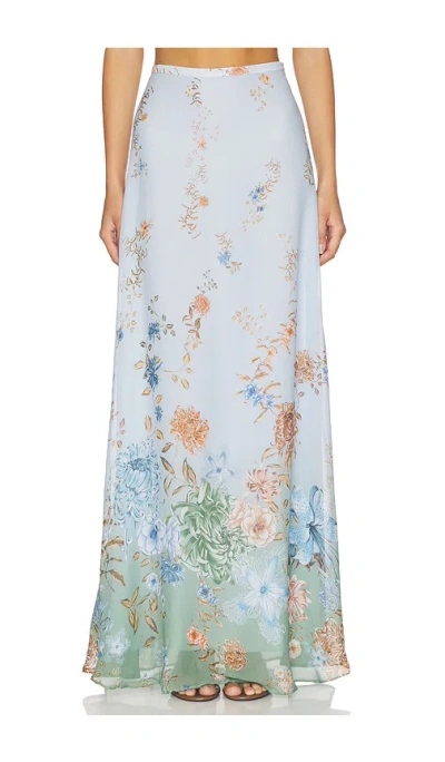 Muma World Sora Beatrice Skirt In Blue