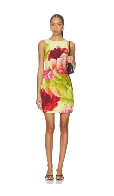 Muma World Taif Electra Mini Dress In Multi