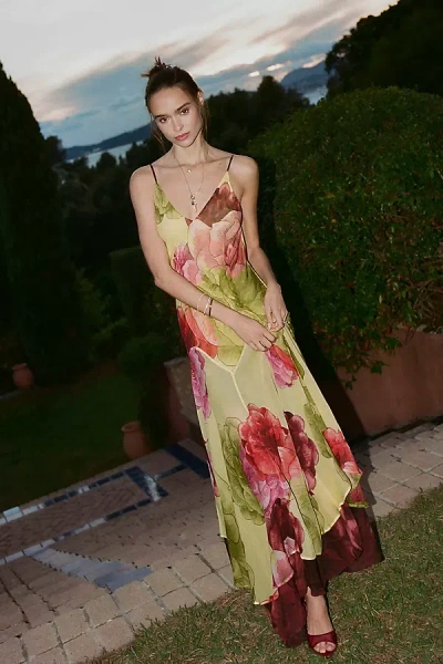 Muma World Taif Lyra Maxi Dress In Multi