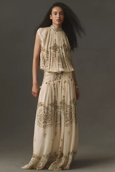 Muma World Willow Amery Dress In Gold