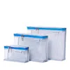 Mumi Toiletry Cubes, Set Of 3 In Blue